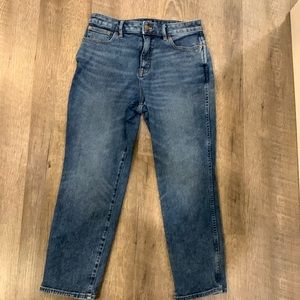 J Crew Curvy Classic Vintage all day stretch in Navy Sawyer Wash (29)